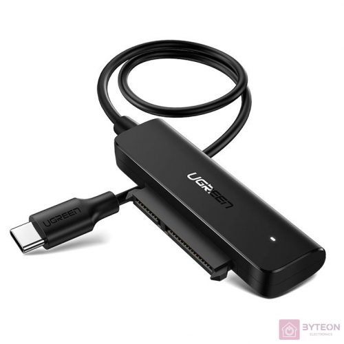 UGREEN USB-C 3.0 adapter SATA 2.5-höz, 50 cm (fekete)