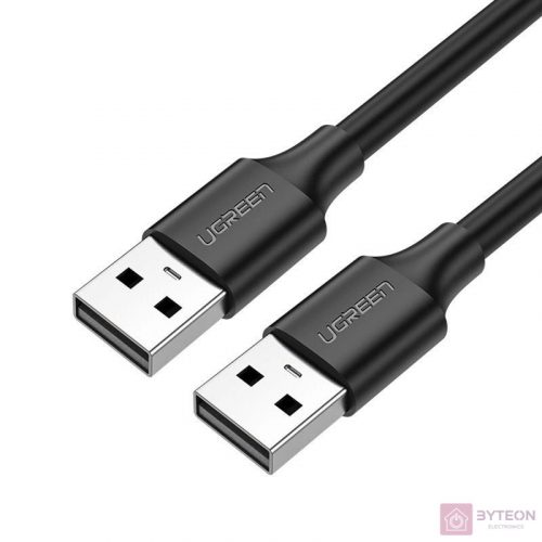 UGREEN US102 USB 2.0 MM kábel, 2 m (fekete)