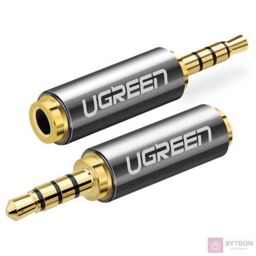 Adapter UGREEN 20501 2,5 mm-es mikro jack (dugasz) és 3,5 mm-es mini jack (aljzat)