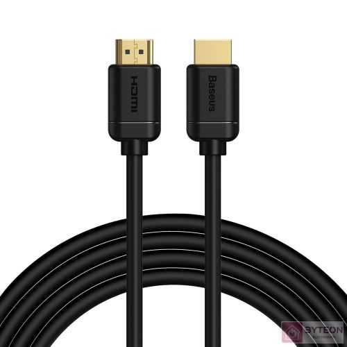 Baseus HDMI 2.0 kábel, 4K 60Hz, 3D, HDR, 18Gbps, 3m (fekete)