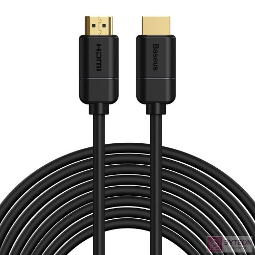 Baseus HDMI 2.0 kábel, 4K 30Hz, 3D, HDR, 18Gbps, 8m (fekete)