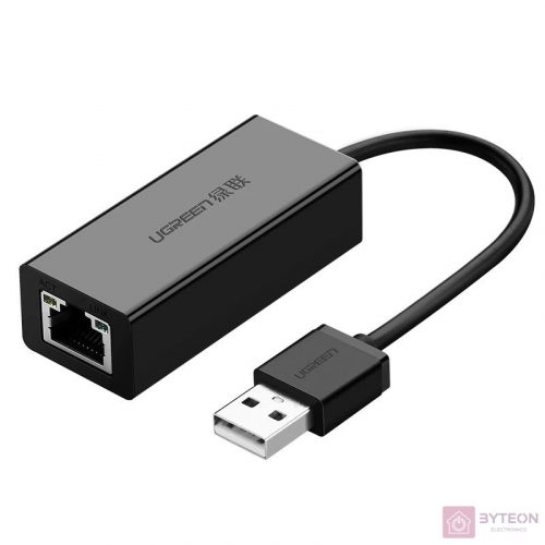 UGREEN CR110 USB-RJ45 hálózati adapter (fekete)