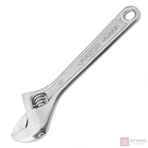 Deli Tools EDL006A, 6 állítható csavarkulcs (ezüst)