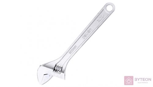 Deli Tools EDL012A, 12 állítható csavarkulcs (ezüst)