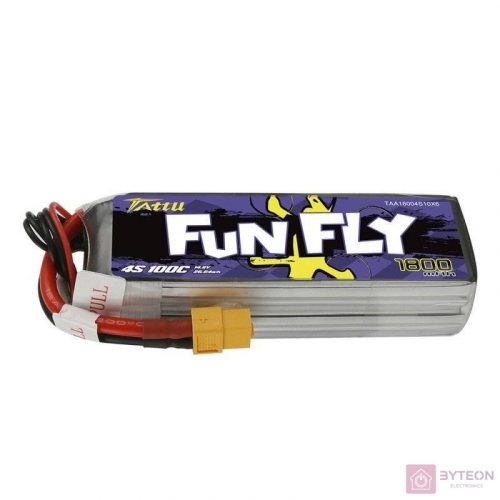 Tattu Funfly 1800mAh 14.8V 100C 4S1P XT60 akkumulátor