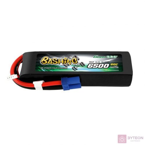 LiPo Gens Ace Bashing 6500mAh 11.1V 60C EC5 akkumulátor