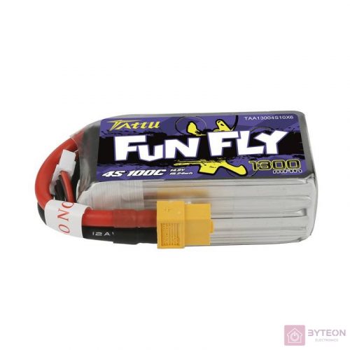 Tattu Funfly 1300mAh 14.8V 100C 4S1P akkumulátor