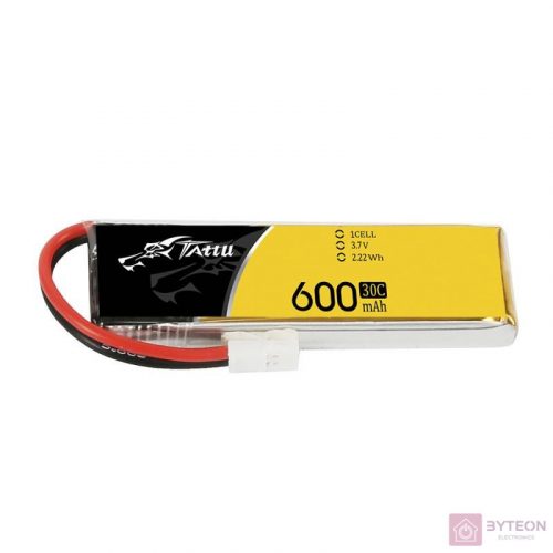 Tattu 600mAh 3.7V 30C 1S1P Molex akkumulátor (1db)