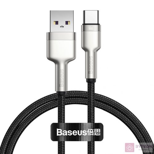 Baseus Cafule USB-USB-C kábel, 66 W, 1 m (fekete)