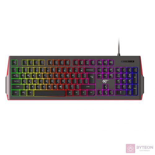 Havit KB866L Membrános játékbillentyűzet RGB