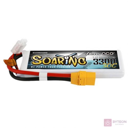 Akumulator Gens Ace Soaring 3300mAh 7.4V 30C 2S1P XT90