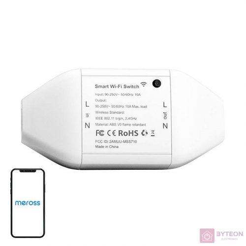 Meross MSS710HK WiFis okos villanykapcsoló (HomeKit)