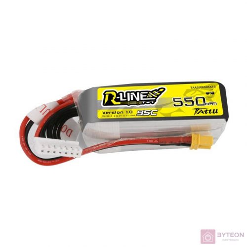 Tattu R-Line 550mAh 22.2V 95C 6S1P XT30 akkumulátor