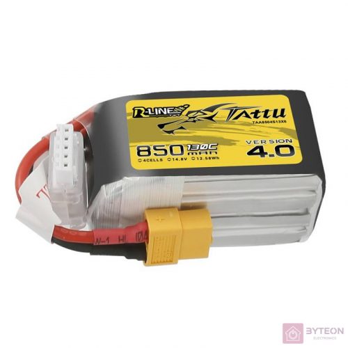 Tattu R-Line 850mAh 14.8V 130C 4S1P XT60 akkumulátor