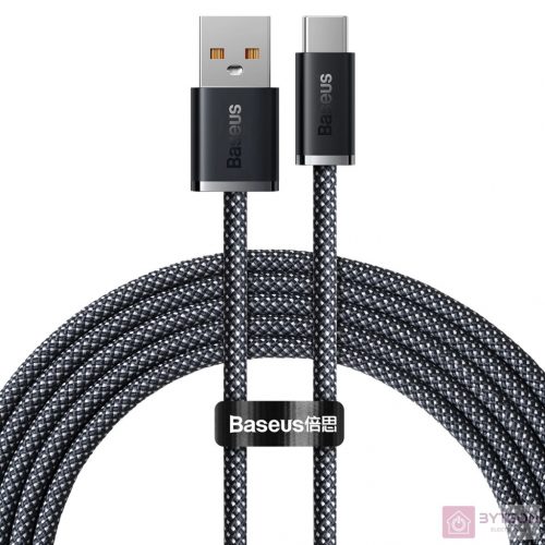 USB – USB-C Baseus Dynamic Series kábel, 100W, 2m (fekete)