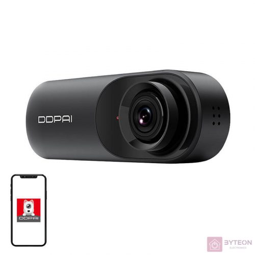 Videorögzítő DDPAI Mola N3 Pro GPS, 1600p/30fps + 1080p/25fps