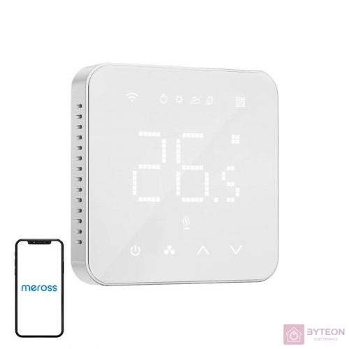 Intelligens Wi-Fi termosztát Meross MTS200BHK(EU) (HomeKit)