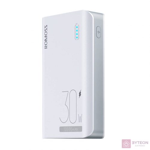 Romoss Sense 4S Pro Powerbank,10000mAh, 30W (fehér)