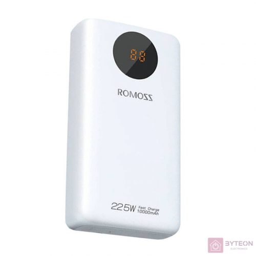 Romoss SW10PF Powerbank,10000mAh, 22.5W (fehér)