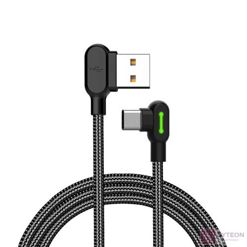 USB to USB-C cable Mcdodo CA-5280 LED, 0.5m (black)