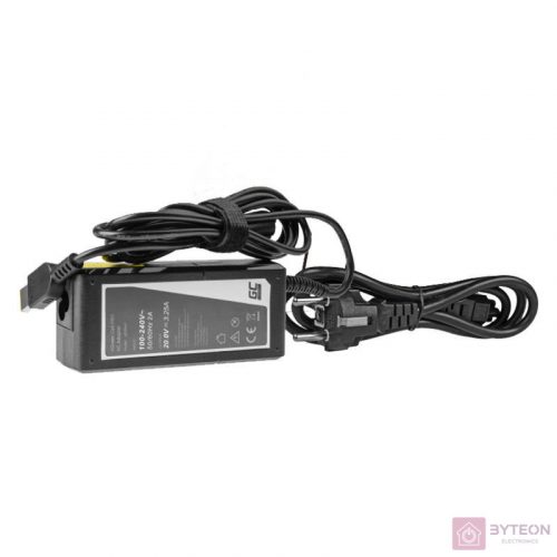 GREENCELL AD38AP Charger for Lenovo 20V 3.25A 65W Slim tip