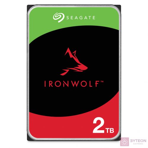 SEAGATE NAS HDD 2TB IronWolf 5400rpm 6Gb/s SATA 256MB cache 3.5inch