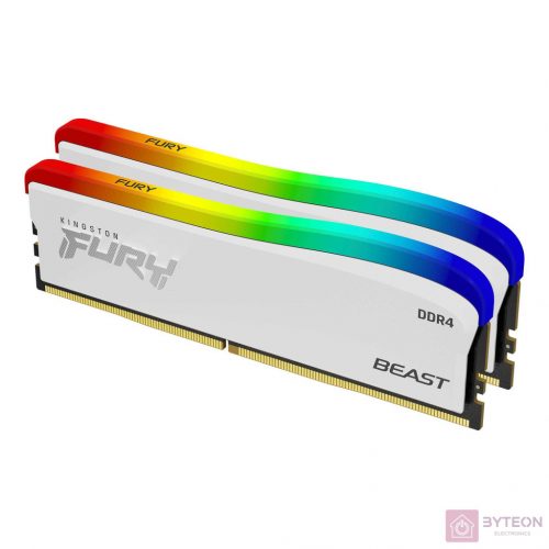 Kingston FURY Beast White DDR4 16GB KIT (2x8GB) 3600MHz