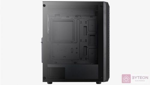 Számítógépház Aerocool Beam v2 FRGB ATX Fekete Edzett üveg