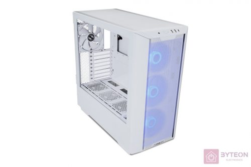 Számítógépház Lian Li LANCOOL III Mesh RGB ATX Fehér Edzett üveg