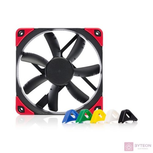 Ventilátor Noctua NF-S12A PWM chromax.black.swap 12cm