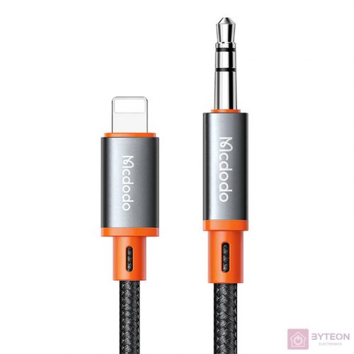 Mcdodo CA-0780 Lightning to 3.5mm AUX mini jack cable, 1.2m (black)