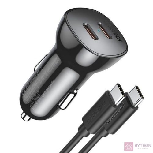 Choetech TC0008 40W 2x USB-C car charger