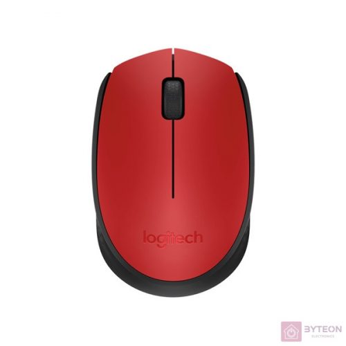 Logitech M171 Optical [Vez.nélküli] - Piros