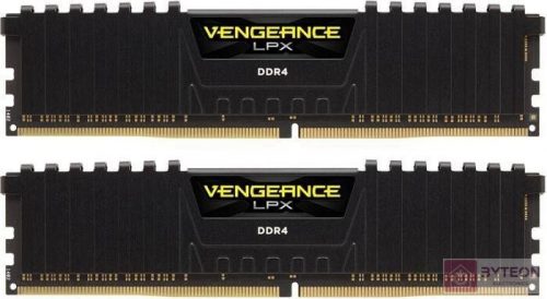 Corsair DDR4 2400 32GB Vengeance LPX CL14 KIT (2x16GB) Fekete