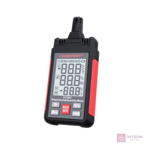 Temperature & Humidity Meter Habotest HT607