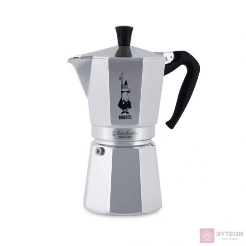 Bialetti Moka Express 12 személyes kotyogós kávéfőző - Ezüst