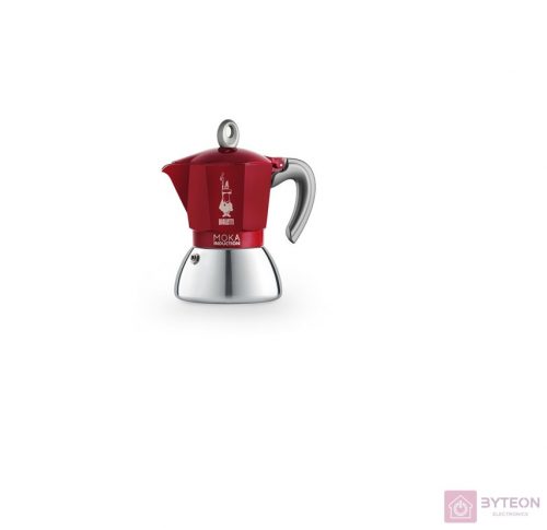 Bialetti Moka 6944 4 adagos indukciós kotyogós kávéfőző - Piros