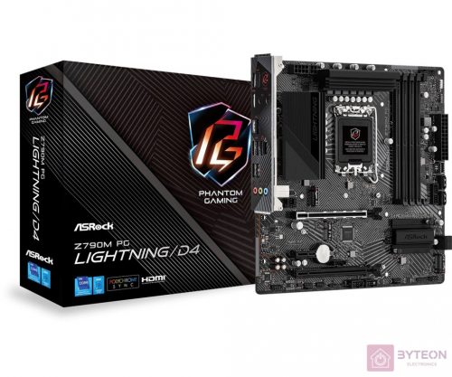 ASRock Z790M PG Lightning/D4 Alaplap