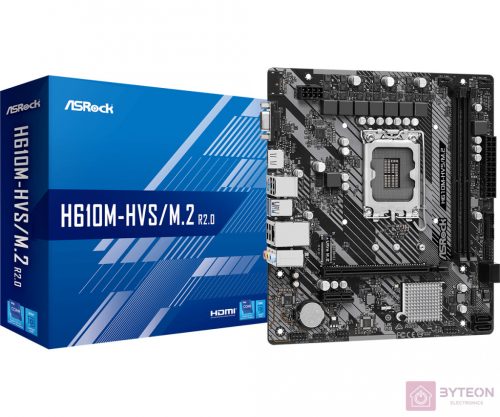 ASRock H610M-HVS/M.2 R2.0 Alaplap