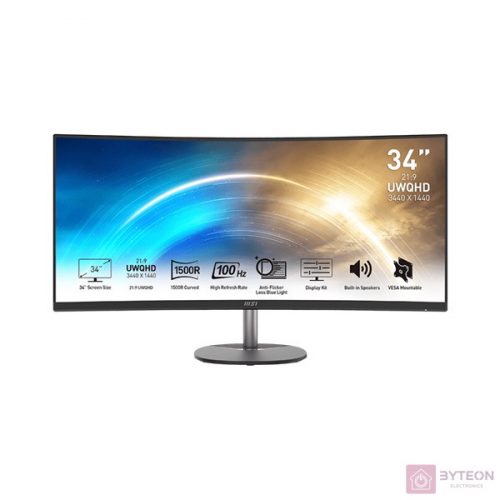 MSI 34" Pro MP341CQ Monitor