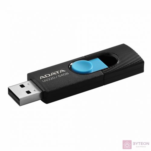 Adata UV220 64GB (USB2.0) - Fekete/Kék