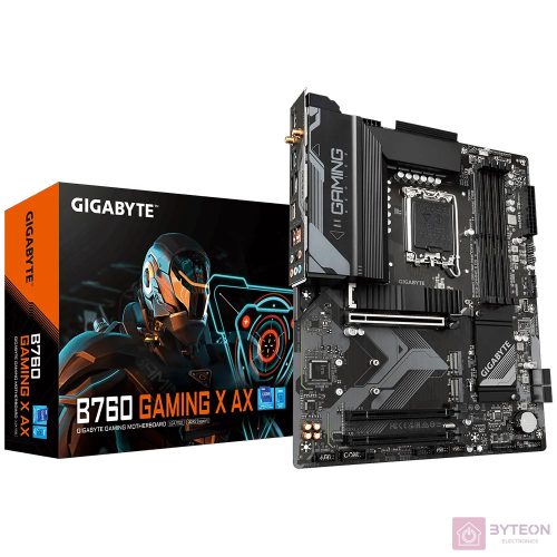 Gigabyte B760 Gaming X AX Alaplap