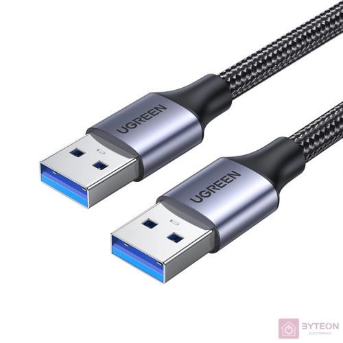 USB3.0 cable Male USB-A to Male USB-A UGREEN 2A, 1m (black)