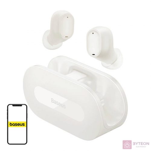 Wireless earphones Baseus Bowie EZ10 (white)