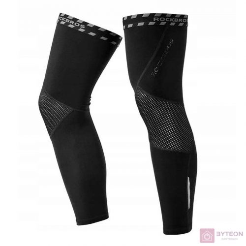 Bicycle leg sets Rockbros LKPJ003XL size: L/XL (black)