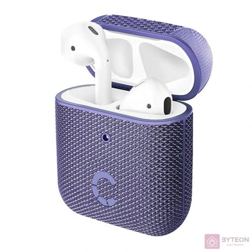 Case Cygnett TekView for  AirPods 1 i 2 (purple)