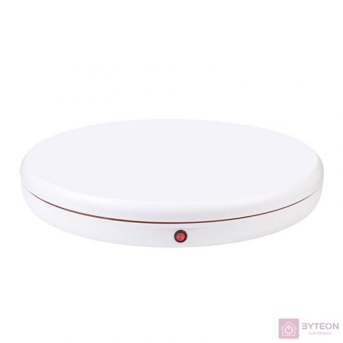 Rotating display stand Puluz 45 cm (white)