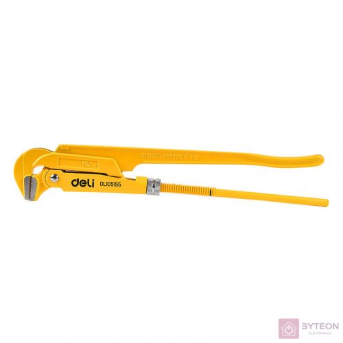 Swedish Pipe Wrench Deli Tools EDL105155