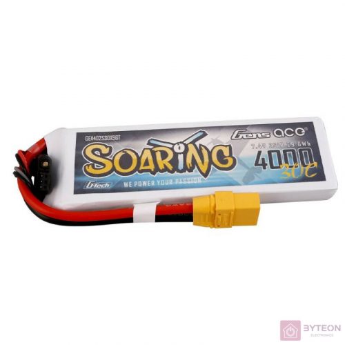 Gens Ace G-Tech Soaring 4000mAh 7,4V 30C 2S1P XT90 akkumulátor