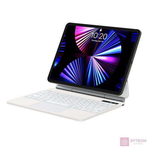 Keyboard Case Pro Baseus Brilliance for iPad 12.9" (2018/2020/2021) (white)